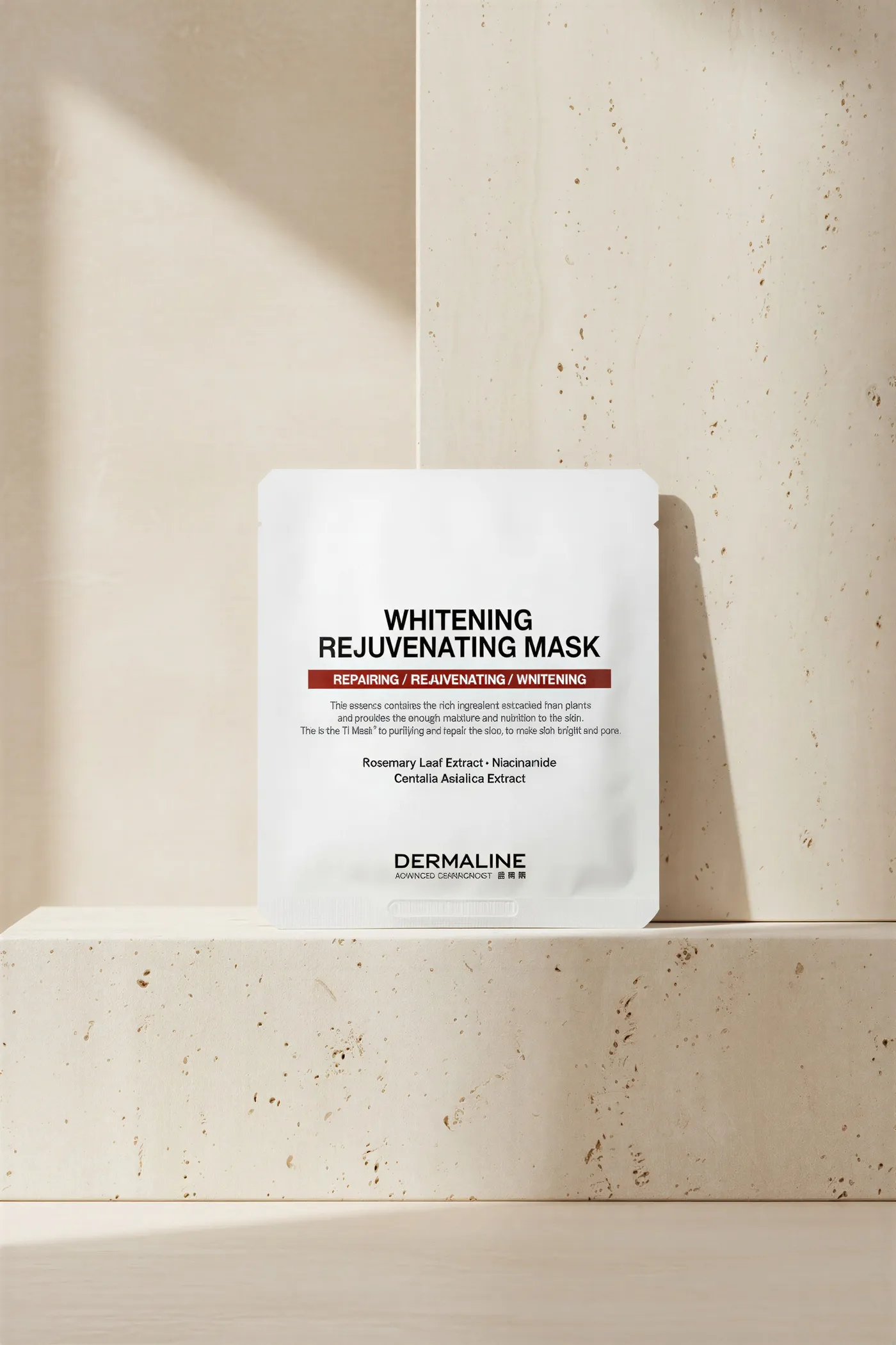 Whitening Rejuvenating Mask | Mascarilla Facial con Factores de Crecimiento | 10 Piezas — Mascarilla facial